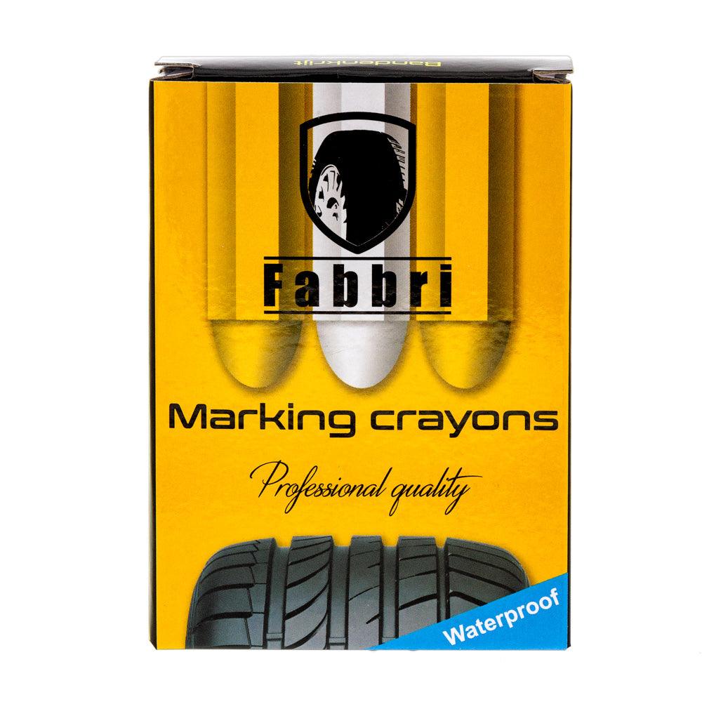 Fabbri Reifenkreide / Reifen Kreide 10,5 x 1,5cm 12 Stück – TMC12W | Fabbri.de – Bild 2