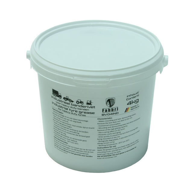 Fabbri Industrielle Reifenmontagepaste Hellrot 4 kg – BV04IND | Fabbri.de – Bild 1