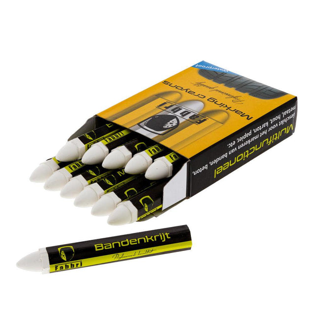 Fabbri Reifenkreide / Reifen Kreide 10,5 x 1,5cm 12 Stück – TMC12W | Fabbri.de – Bild 1